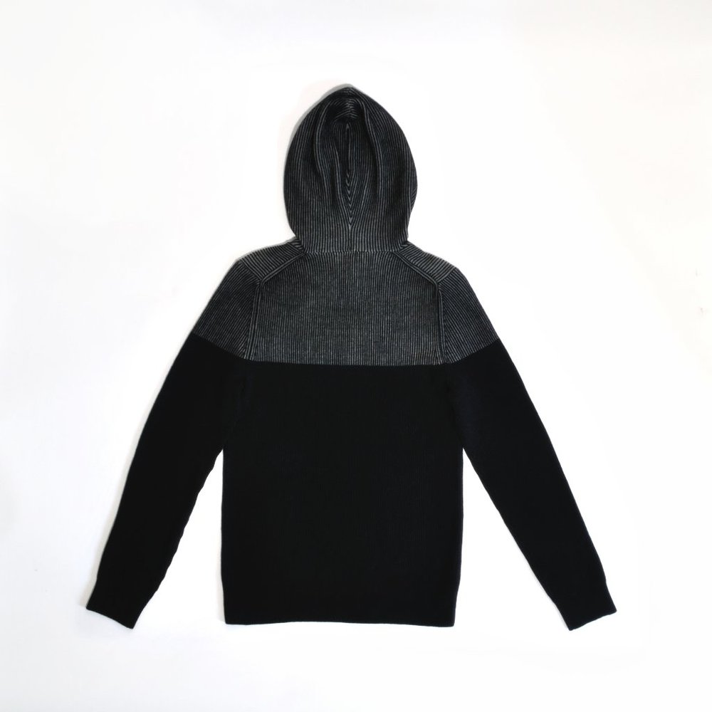SOLD. NWT, Express, Rib-Knit Hoodie - Picture 6 of 10